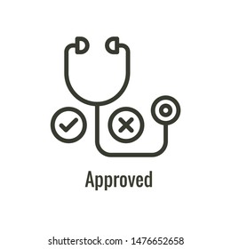 Patient Satisfaction Icon w patient experience imagery and rating idea