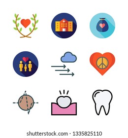 patient vector icon set