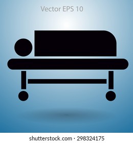 Patient vector illustration