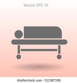 Patient vector illustration