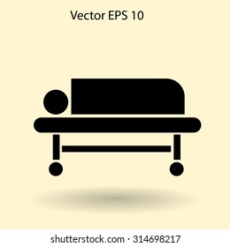 Patient vector illustration
