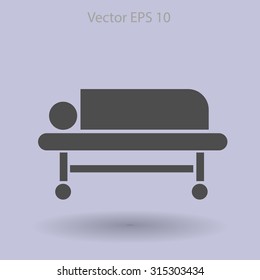Patient vector illustration