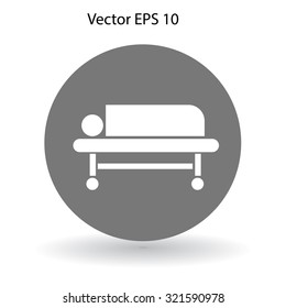 Patient vector illustration