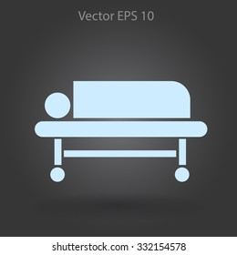 Patient vector illustration