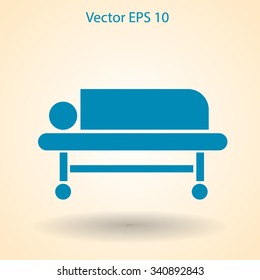 Patient vector illustration