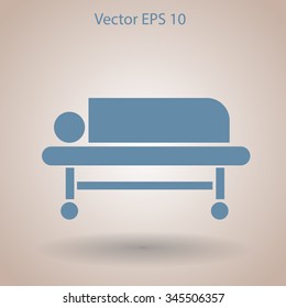 Patient vector illustration