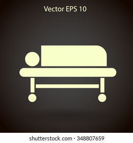 Patient vector illustration