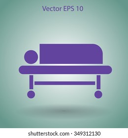 Patient vector illustration