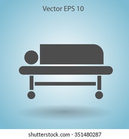 Patient vector illustration
