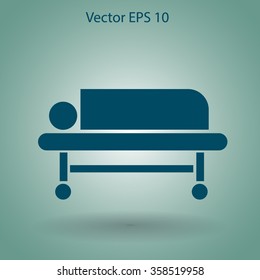 Patient vector illustration
