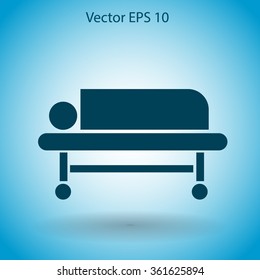 Patient vector illustration