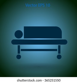 Patient vector illustration