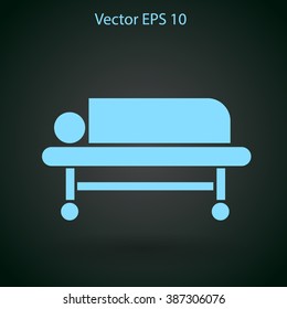 Patient vector illustration