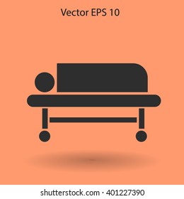 Patient vector illustration