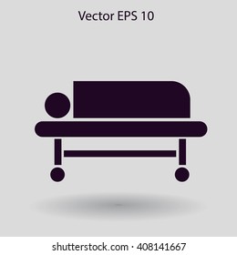 Patient vector illustration