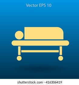 Patient vector illustration