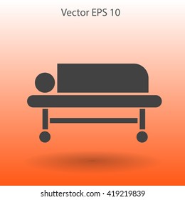 Patient vector illustration