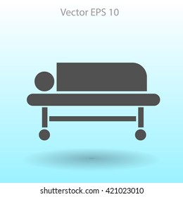 Patient vector illustration