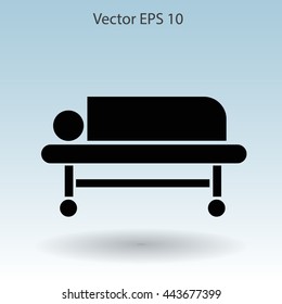 Patient vector illustration