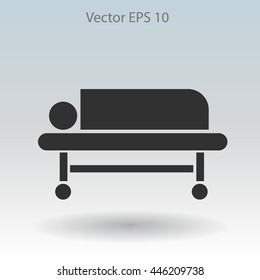 Patient vector illustration
