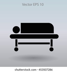 Patient vector illustration
