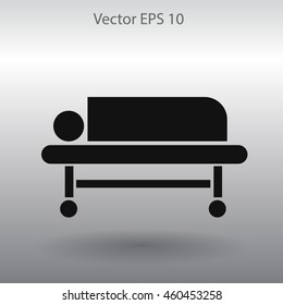 Patient vector illustration