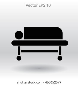 Patient vector illustration