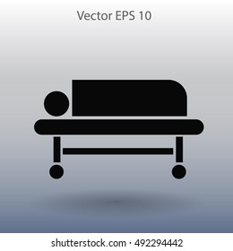 Patient vector illustration
