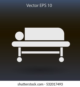 Patient vector illustration
