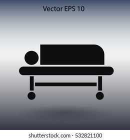 Patient vector illustration