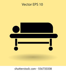 Patient vector illustration