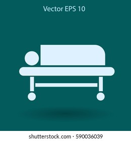 Patient vector illustration