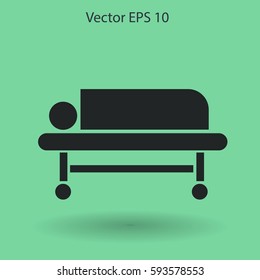Patient vector illustration