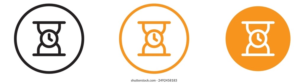 Patient Wait Icon for Time Management and Patience Graphics Ideal for Representing Waiting Periods and Patience