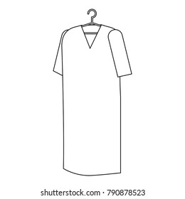 patients coat hanging icon