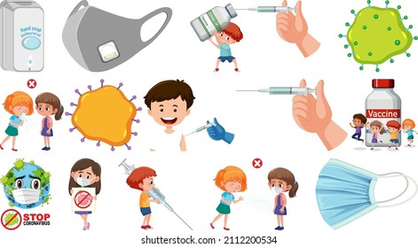 Pacientes y vacunación de coronavirus