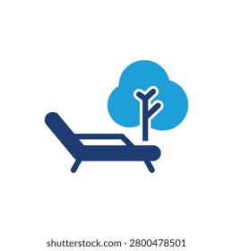 patio colored icon vector design good for web or mobile app