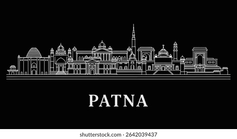 Patna Skyline India Cityscape Architecture.