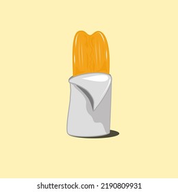 Patongo food morning illustration vector