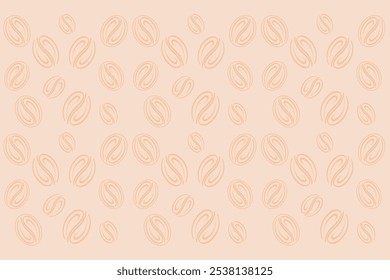 Patren abstract coffee beans background.