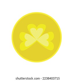 Patrick clover. Patrick icon. Vector art. Traditional design. Nature concept. Concept graphic design element.