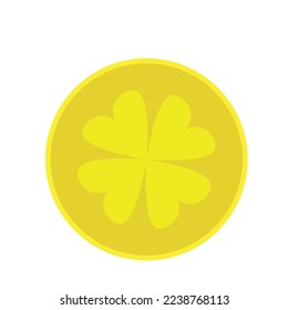 Patrick clover. Patrick icon. Vector art. Traditional design. Nature concept. Concept graphic design element.