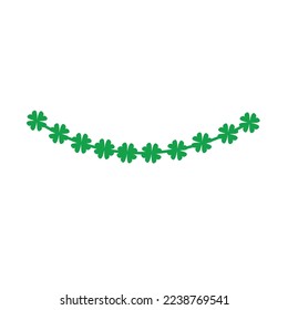 Patrick clover. Patrick icon. Vector art. Traditional design. Nature concept. Concept graphic design element.