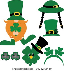 Patrick Day decorations,
Irish themed apparel,
Green accessories,