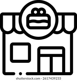 patrick icon. Thin Linear Style Design Isolated On White Background