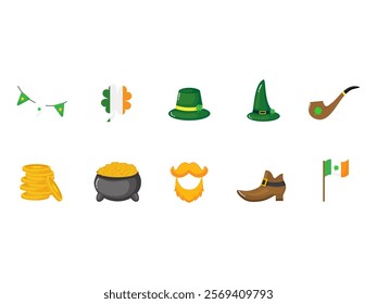 Patrick_s Day Design Element Set