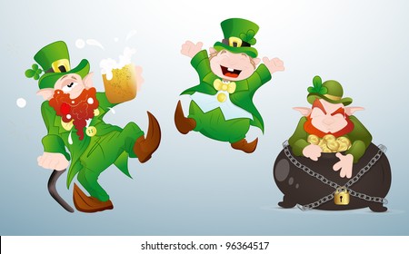Patrick's Day Cartoons Characters