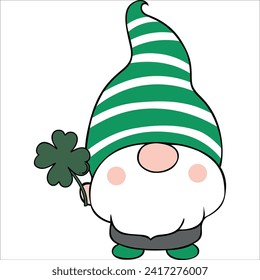 Patrick's Day Character Vector Graphic