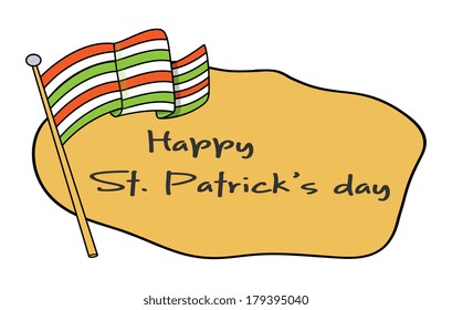 Patrick's Day Flag Banner