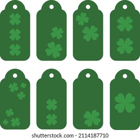 Patrick's day gift tags templates